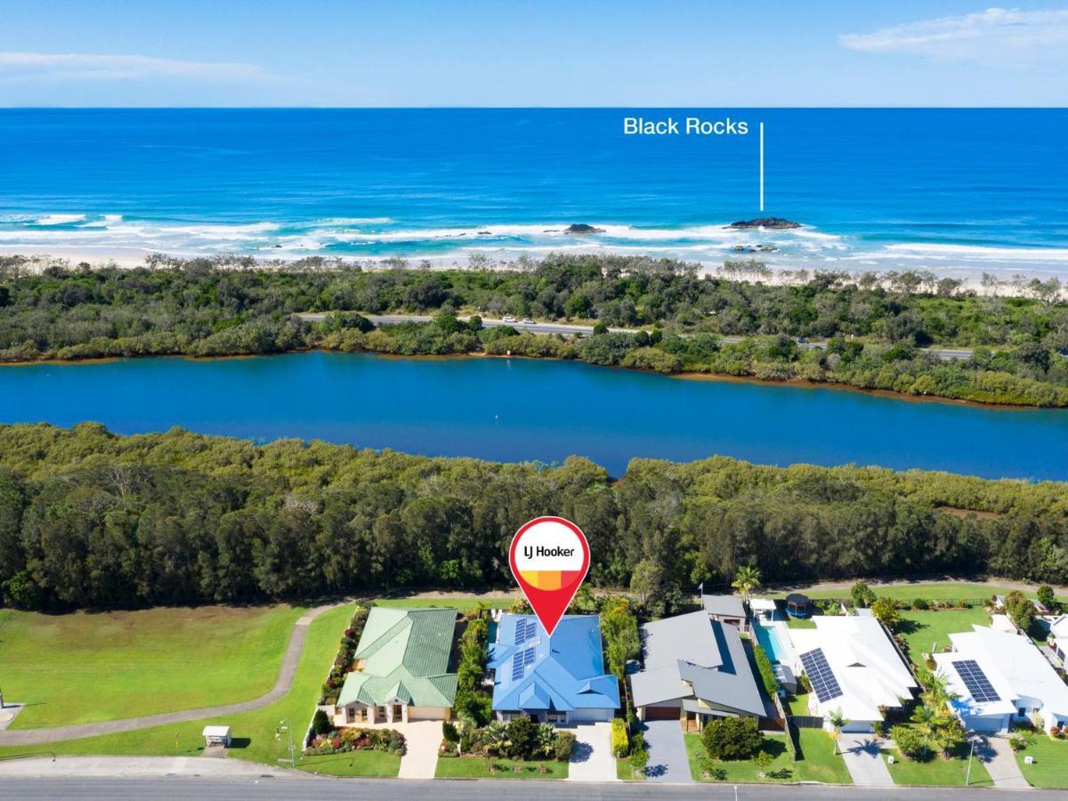 Black Rock Beach House With Pool Pottsville Extérieur photo